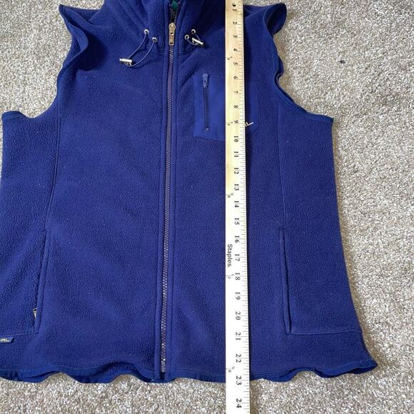 Polo Ralph Lauren vest Mens Fleeced Performance Sleeveless Jacket SZ M Navy Blue - Picture 6 of 10